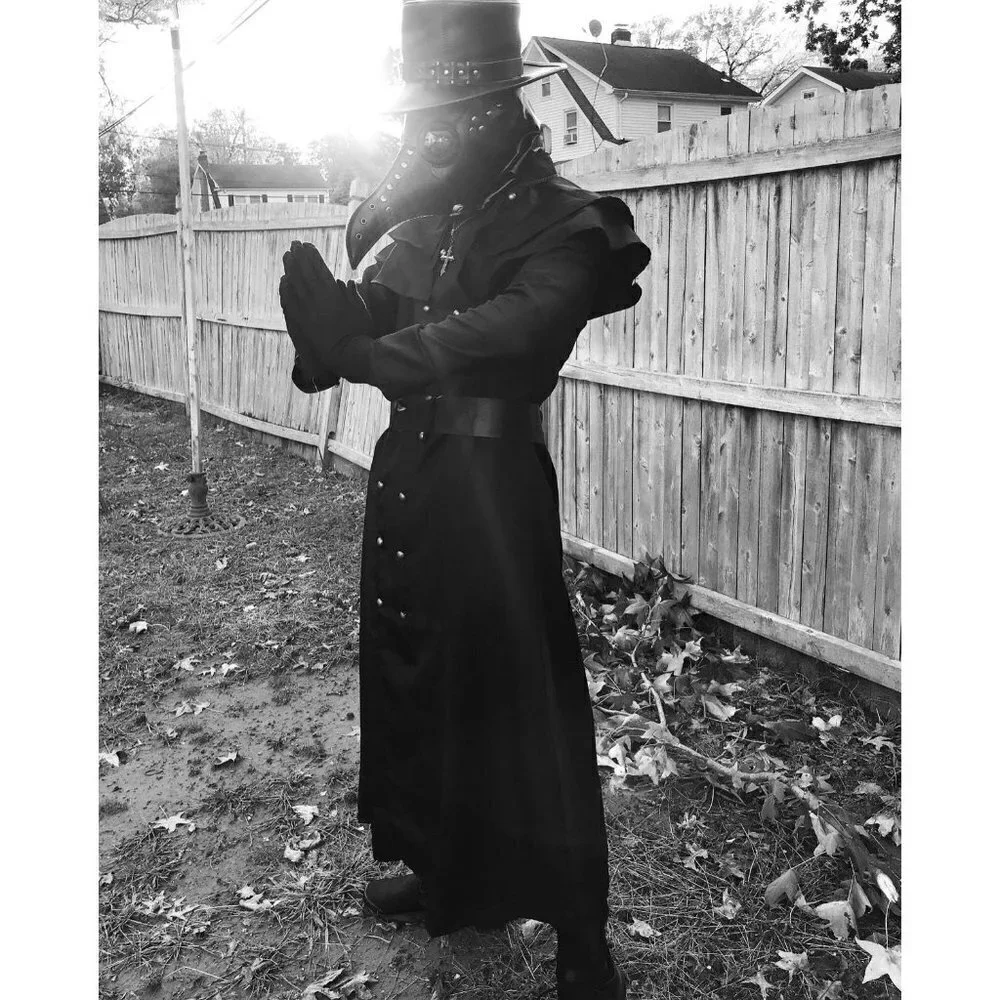 Black Plague Halloween or BDSM Doctor Mask